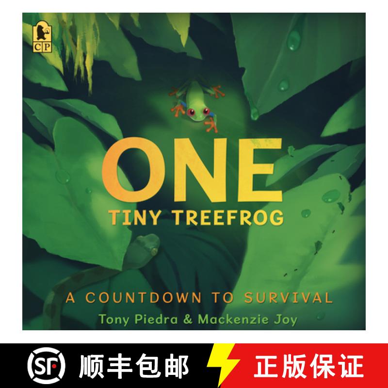 【3-4周达】One Tiny Treefrog: A Countdown to Survival [9781536238273]