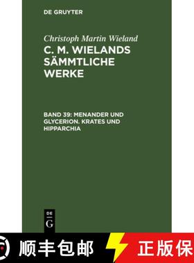预订 Menander und Glycerion. Krates und Hipparchia [9783112637296]