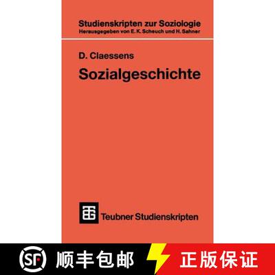 【3-4周达】Sozialgeschichte für soziologisch Interessierte [9783519001379]