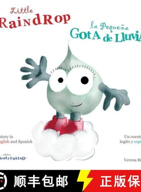 【3-4周达】Little Raindrop - la Pequeña Gota de Lluvia [9781365115028]
