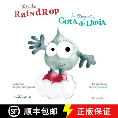【3-4周达】Little Raindrop - la Pequeña Gota de Lluvia [9781365115028]