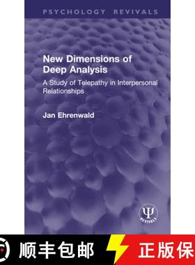 【3-4周达】New Dimensions of Deep Analysis: A Study of Telepathy in Interpersonal Relationships [9781032954547]