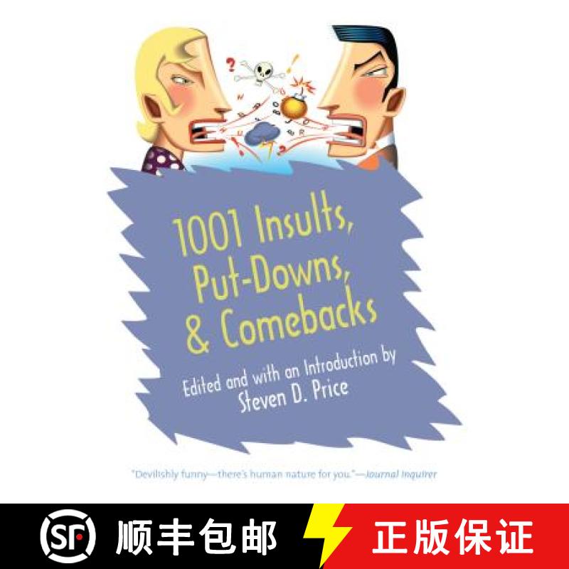 【3-4周达】1001 Insults, Put-Downs, & Comebacks [9781599210735]