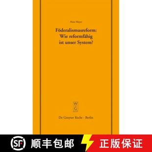 【3-4周达】精装 Föderalismusreform: Wie reformfähig ist unser System?：Überarbeitete Fassung eines... [9783899495201]