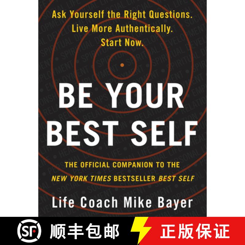 【3-4周达】Be Your Best Self: The Official Companion to the New York Times Bestseller Best Self [9780063001596]