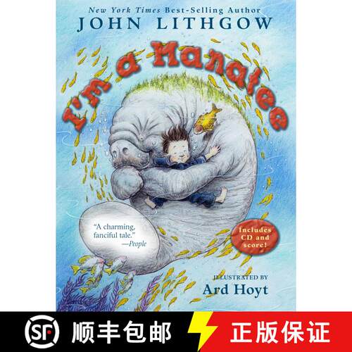 【3-4周达】I'm a Manatee: (Book & CD) [With CD] (Reprint) [9780689854521]