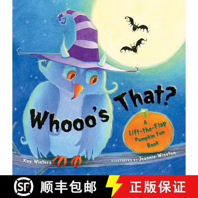 【3-4周达】Whooo's That?: A Lift-the-Flap Pumpkin Fun Book [9780152064808]