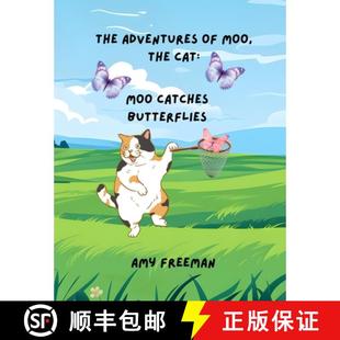 Moo 9781998565054 4周达 Butterflies Catches Cat Adventures The
