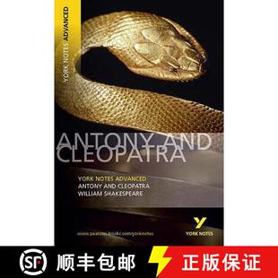 【3-4周达】Antony and Cleopatra: York Notes Advanced everything you need to catch up, study and prepa... [9780582823099]