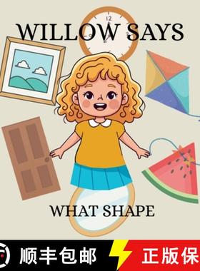 【3-4周达】Willow Says 'What Shape' [9798902430469]