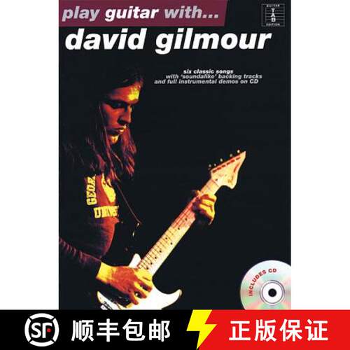 【3-4周达】Play Guitar With...David Gilmour [With CD] [9780711972872]