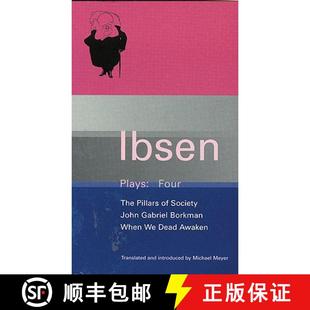 Borkman; Awaken Ibsen Pillars Gabriel Bor... Dead 9780413463609 When John Plays 预订 Society;