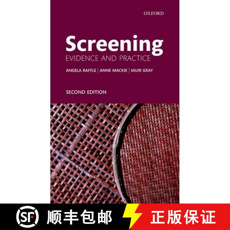 【3-4周达】Screening: Evidence and Practice [9780198805984]