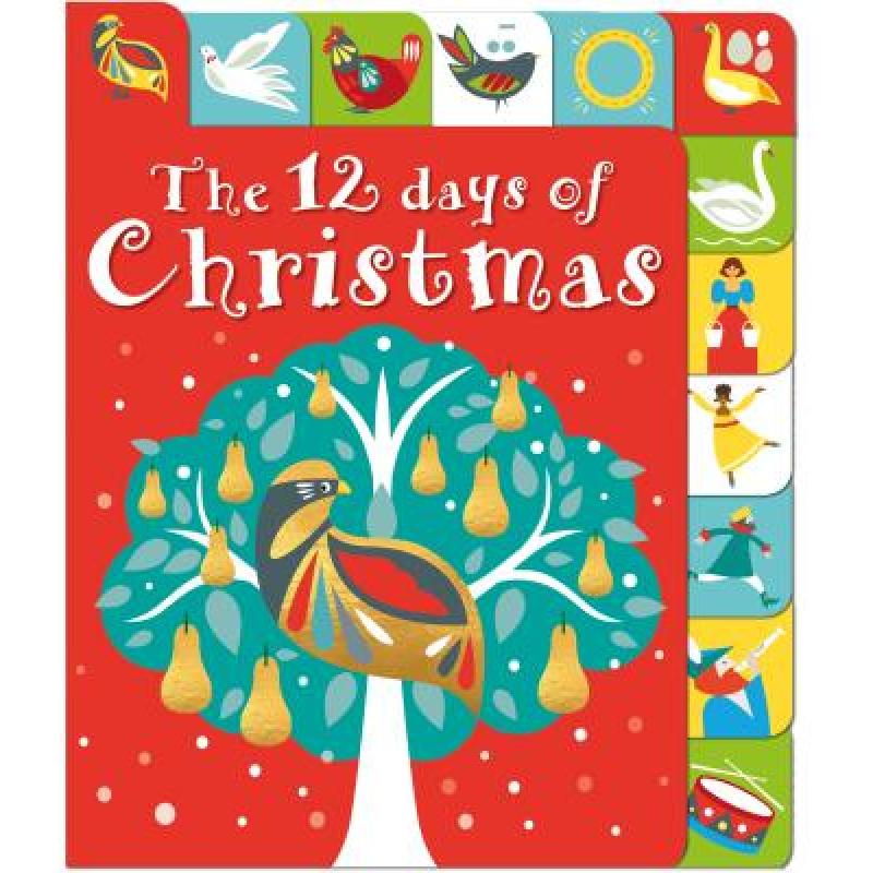 预订 the 12 days of christmas: a lift-the. [9780312527433]