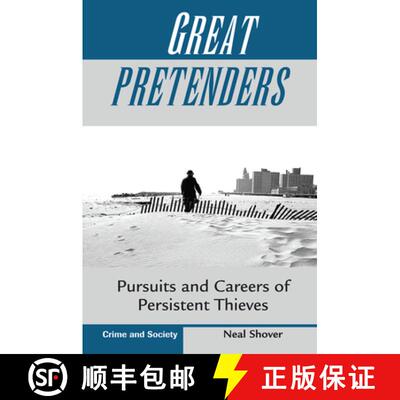 【3-4周达】精装 Great Pretenders : Pursuits And Careers Of Persistent Thieves [9780367319809]