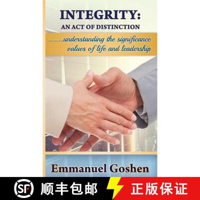 【3-4周达】Integrity: An Act Of Distinction [9780995746800]