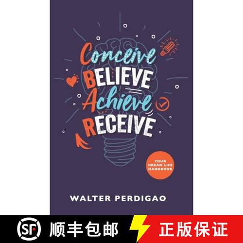 【3-4周达】CBAR - Conceive, Believe, Achieve, Receive: Your Dream Life Handbook [9781999202118]
