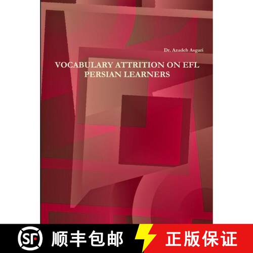 【3-4周达】Vocabulary Attrition on EFL Persian Learners [9781300191506]