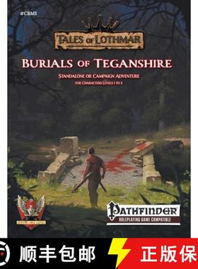 预订 Burials of Teganshire for Pathfinder 1E [9781944116019]