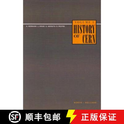 【3-4周达】精装 History of CERN, I: Volume I - Launching the European Organization for Nuclear Research [9780444870377]