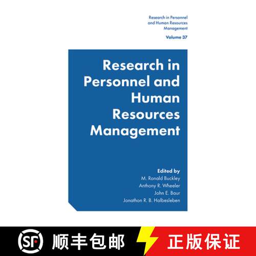 【3-4周达】精装 Research in Personnel and Human Resources Management [9781789738520]