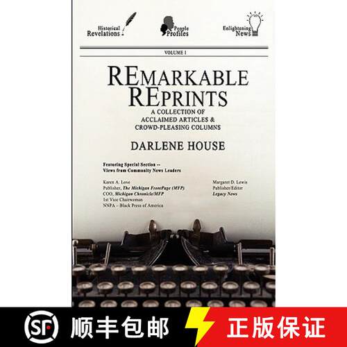 【3-4周达】Remarkable Reprints: A Collection of Acclaimed Articles and Crowd-Pleasing Columns [9780982353349]