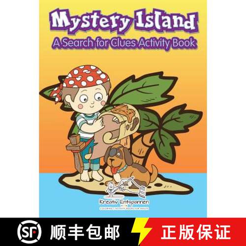 【3-4周达】Mystery Island: A Search for Clues Activity Book [9781683770015]