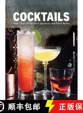 预订 Cocktails: More Than 150 Drinks + Appetizers and Party Menus [9780848756130]