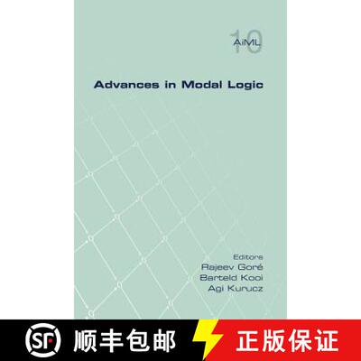 预订 Advances in Modal Logic Volume 10 [9781848901513]