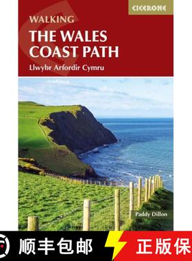 【3-4周达】Walking the Wales Coast Path: Llwybr Arfordir Cymru [9781786312464]