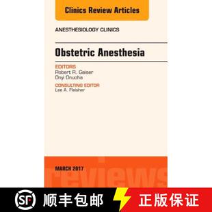 Obstetric 9780323509725 Anesthesiology 4周达 Clinics Anesthesia Issue Volume