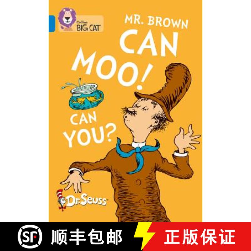 【3-4周达】Mr. Brown Can Moo! Can You?: Band 04/Blue [9780008320843]