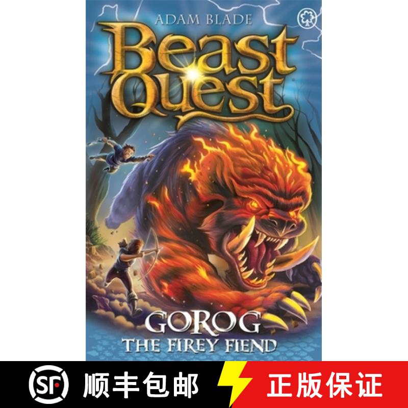 【3-4周达】Beast Quest: Gorog the Fiery Fiend: Series 27 Book 1 [9781408365267]