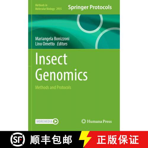 【3-4周达】Insect Genomics: Methods and Protocols [9781071645857]