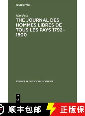 预订 The journal des hommes libres de tous les pays 1792-1800 [9783111023212]