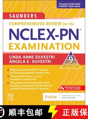 【3-4周达】Saunders Comprehensive Review for the Nclex-Pn(r) Examination [9780443112874]