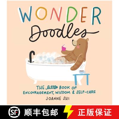【3-4周达】精装 Wonder Doodles – The Little Book of Encouragement, Wisdom & Self–Care [9781684620432]