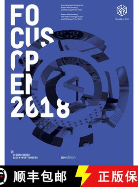 【3-4周达】Focus Open 2018 : Baden-Wurttemberg International Design Award and Mia Seeger Prize 2018 [9783899862812]