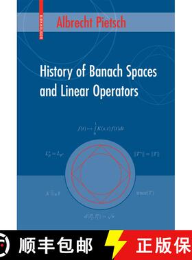 【3-4周达】History of Banach Spaces and Linear Operators [9780817643676]