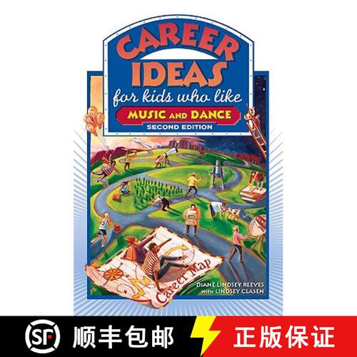 【3-4周达】Career Ideas for Kids Who Like Music and Dance, Second Edition [9780816065387]
