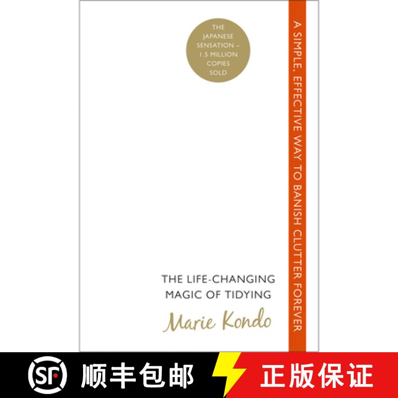 【3-4周达】The Life-Changing Magic of Tidying : A simple, effective way to banish clutter forever [9780091955106]