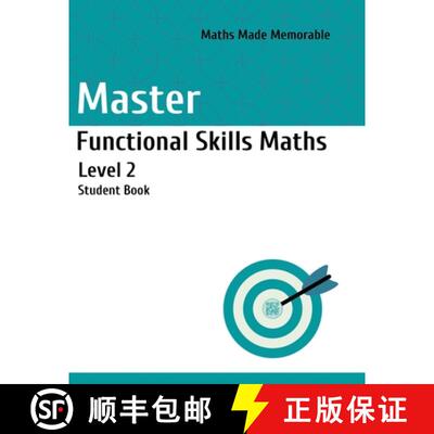 【3-4周达】Master Functional Skills Maths Level 2 - Student Book: Maths Made Memorable [9781915811059]