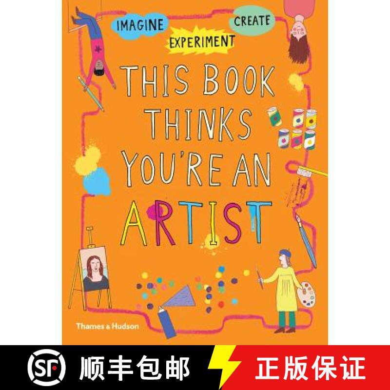 【3-4周达】这本书认为你是艺术家 This Book Thinks You're an Artist [9780500651384]