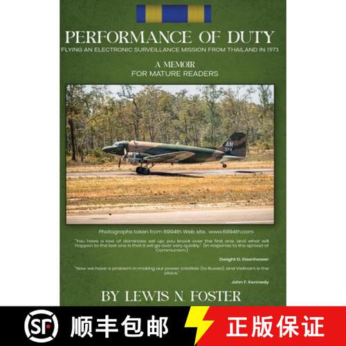 【3-4周达】精装 PERFORMANCE OF DUTY: FLYING AN ELECTRONIC SURVEILLANCE MISSION FROM THAILAND IN 1973 [9798256177133]