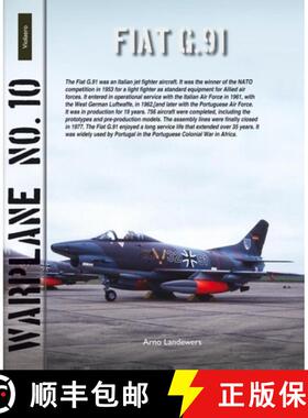 【3-4周达】Warplane 10: Fiat G.91 [9789086161706]