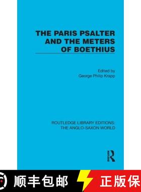 【3-4周达】The Paris Psalter and the Meters of Boethius [9781032541020]