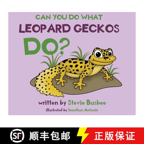 【3-4周达】精装 Can You Do What Leopard Geckos Do? [9781088036600]