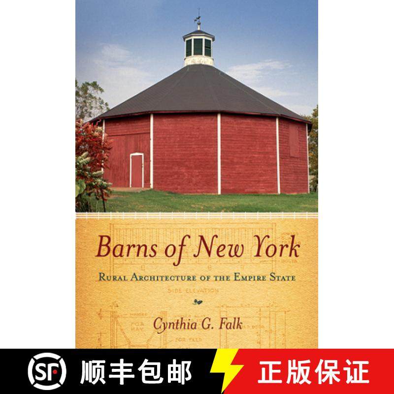 预订 Barns of New York: Rural Architecture of the Empire State [9780801477805]