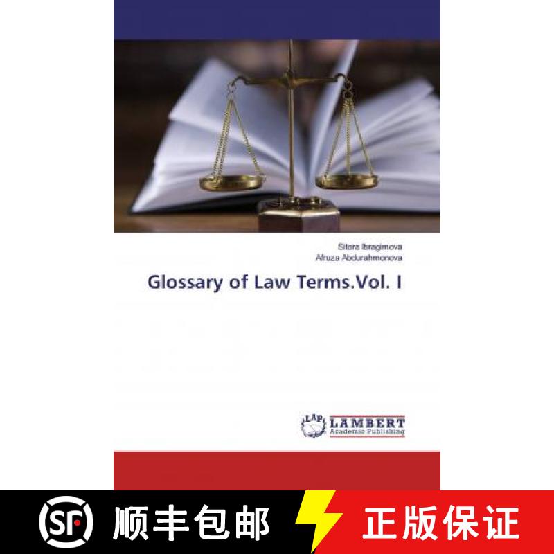 预订 Glossary of Law Terms.Vol. I [9786200250322]