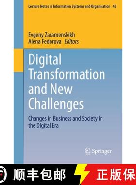 【3-4周达】Digital Transformation and New Challenges : Changes in Business and Society in the Digital... [9783030713966]